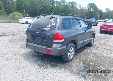 2005 Hyundai Santa Fe Gls/Lx from USA, damaged, VIN KM8SC13E95U939981